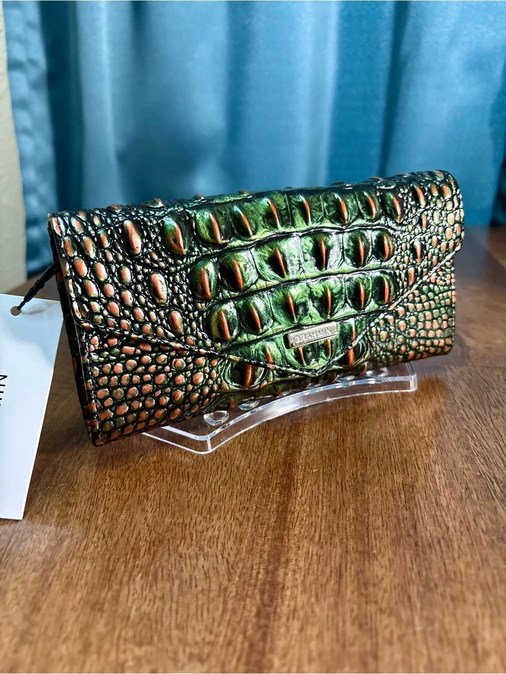 Brahmin NWT Veronica - Samba Melbourne (#2)- Deep Green & Copper